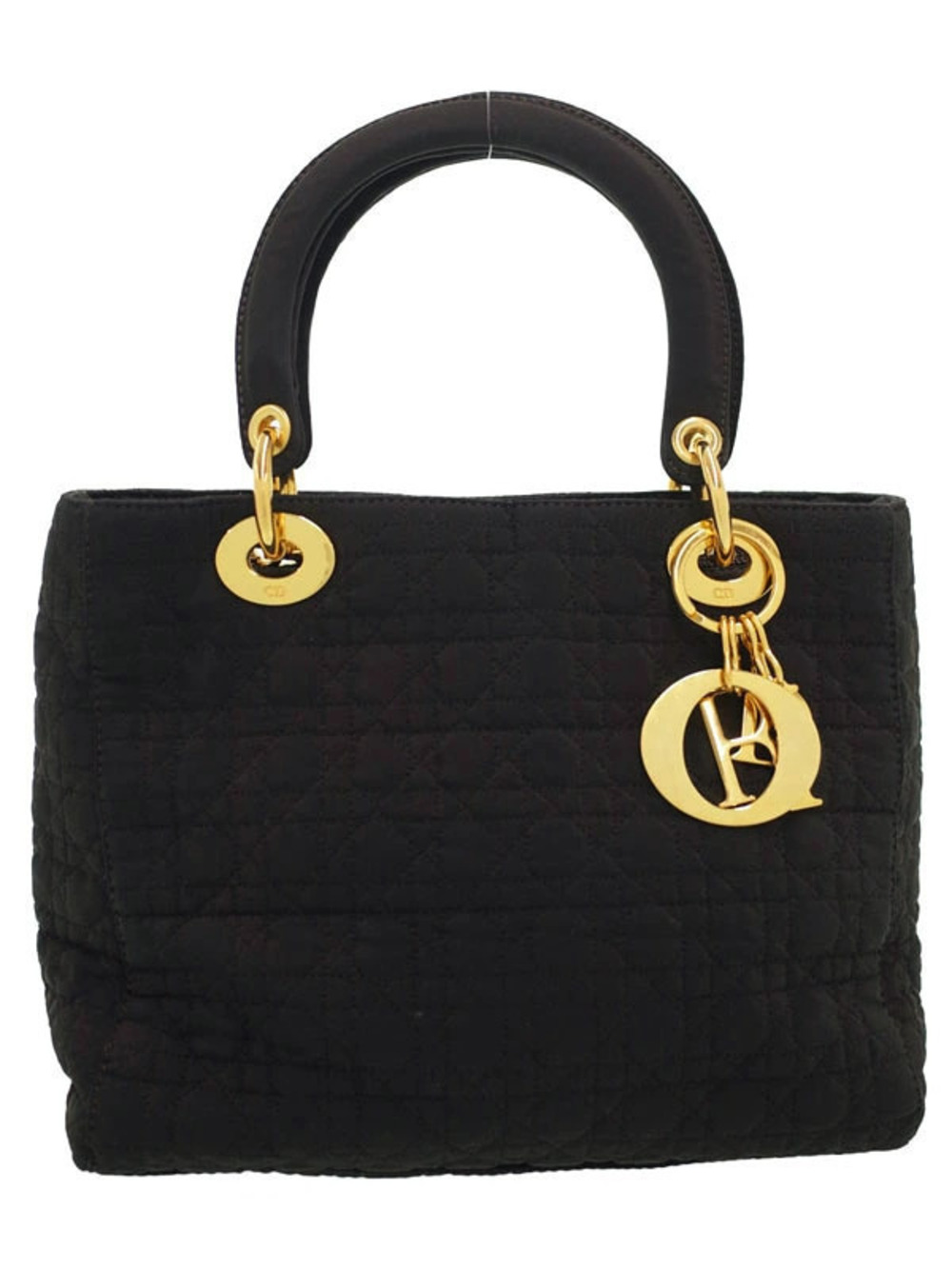 Christian Dior Cannage Quilted Lady Dior 2way bag